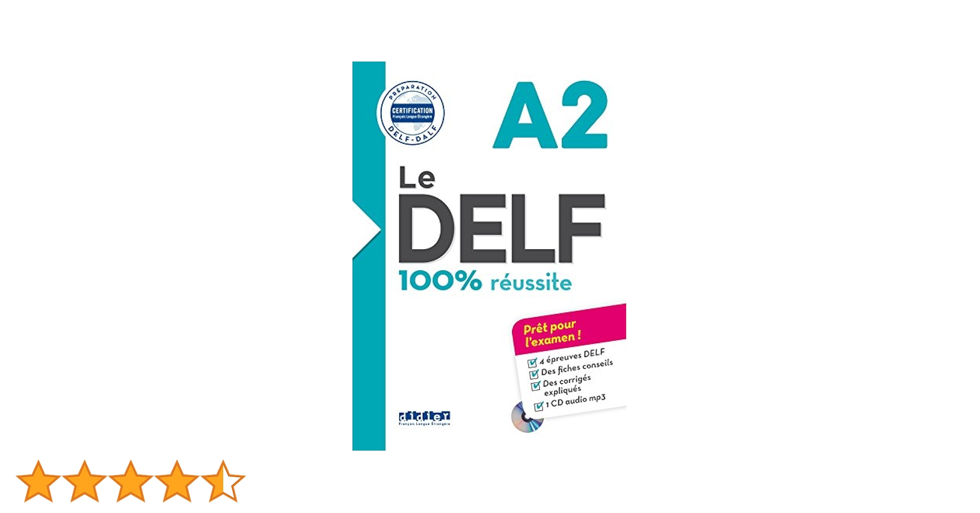 語学・辞書・学習参考書 Le DELF 100% reussite: Livre B1 & Cd MP3 Amazon | Le DELF 100% reussite: Livre A2 & CD MP3 | Words